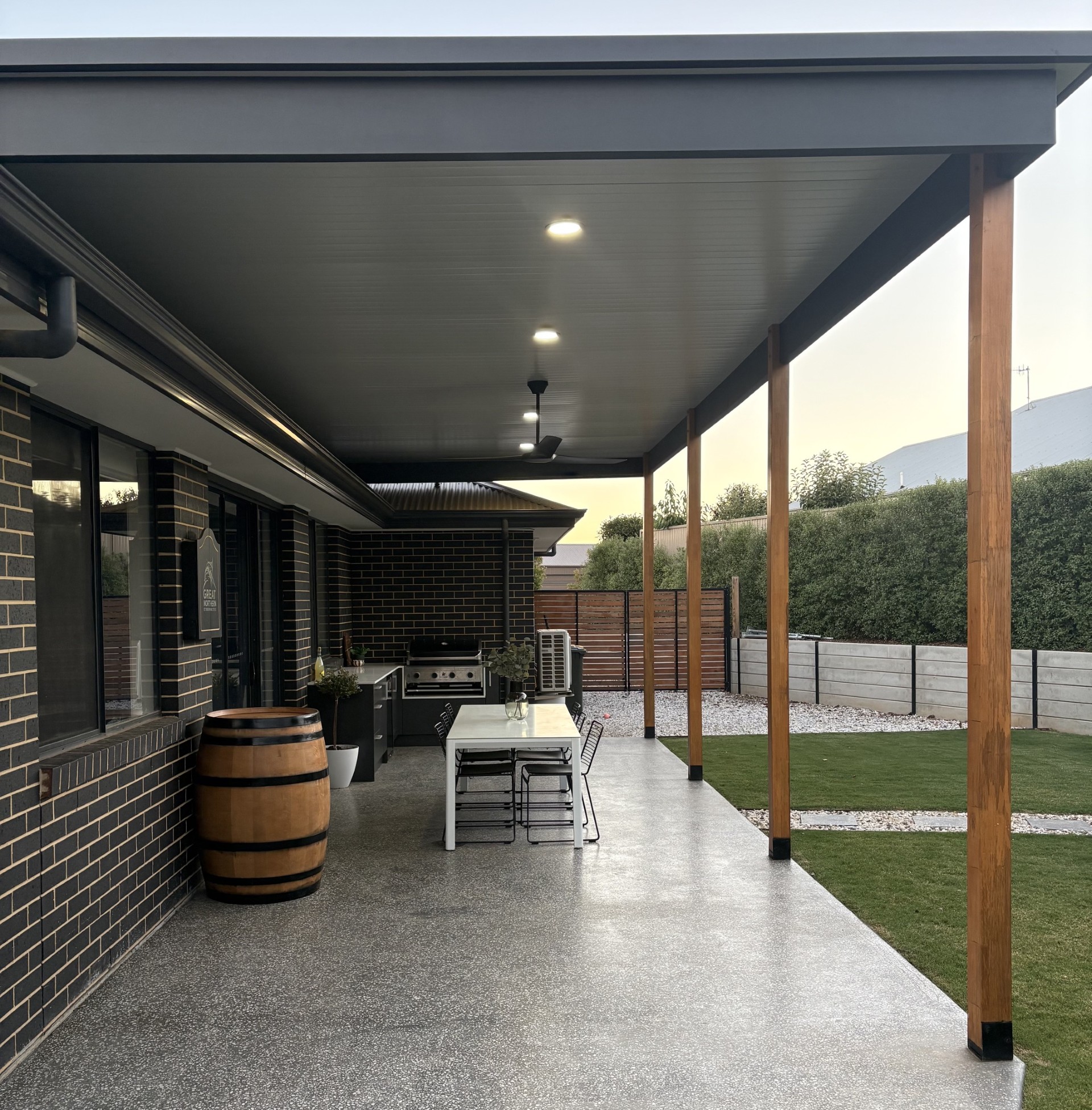 Cooldeck Pergola and Outdoor Kitchen
